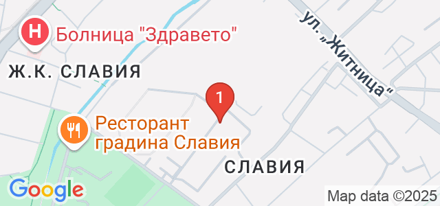 Конна база Хан Аспарух Карта