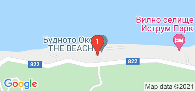 Комплекс Будното Oко Карта