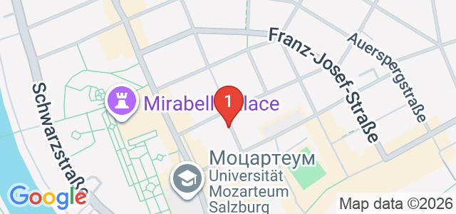 Залцбург Карта