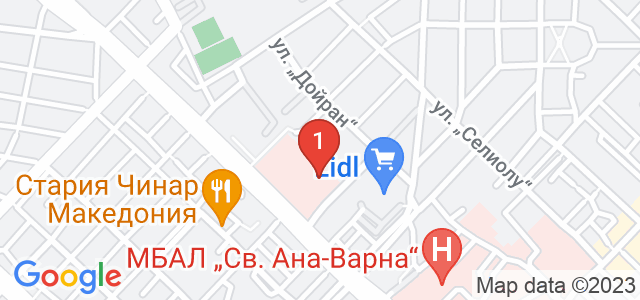 Д-р Антонина Радева-гинекологичен кабинет Карта