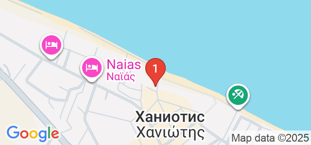 Hanioti Grandotel Hotel Карта