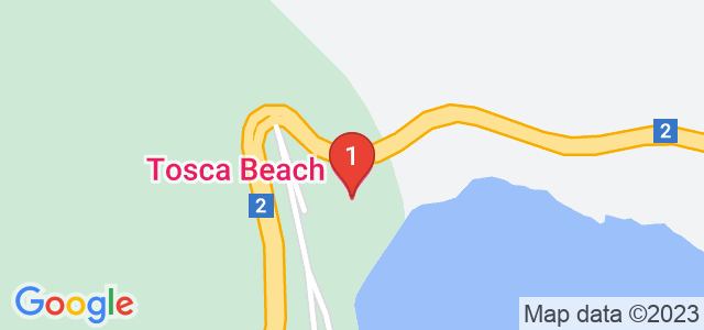 Tosca Beach Карта