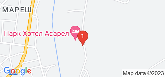 Парк хотел Асарел Карта