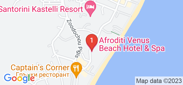 Afroditi Venus Beach Hotel & Spa Карта