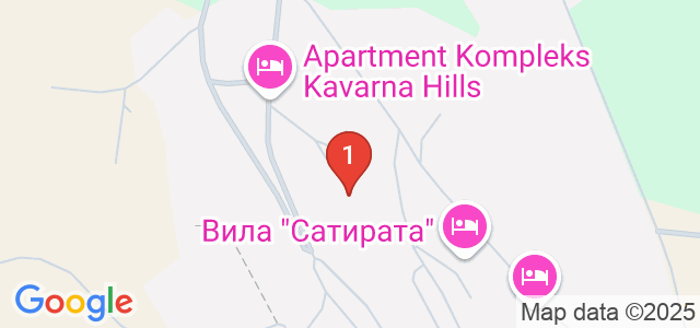 Хотел Каварна Карта