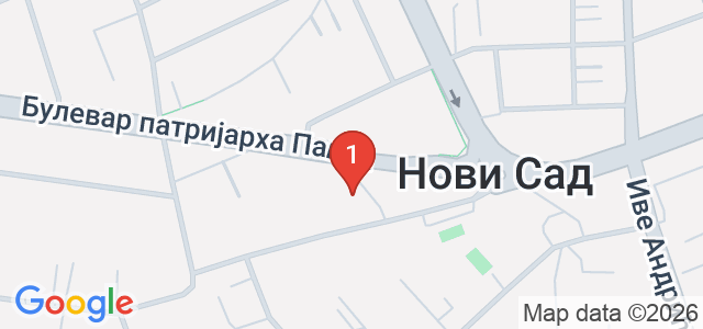 Нови Сад Карта