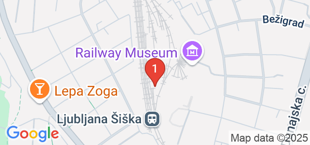 Любляна Карта