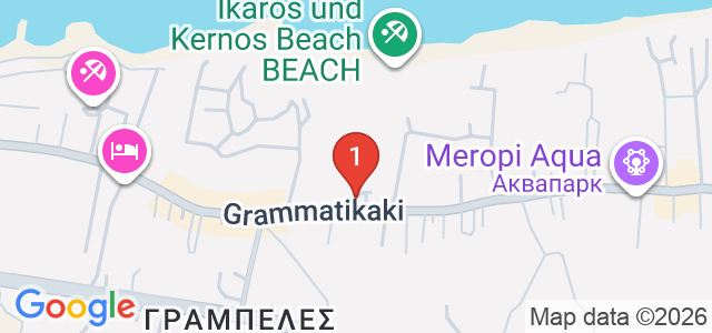 Kernos Beach Карта