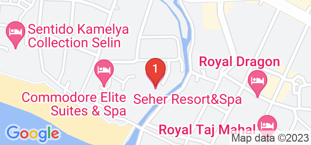 Seher Resort & Spa Hotel Карта