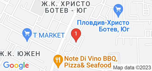 Ресторант &quot;Даикс&quot; Карта