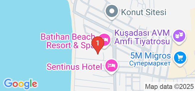 Ephesia Resort Hotel Карта