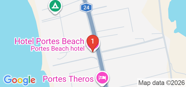 Portes Beach Карта