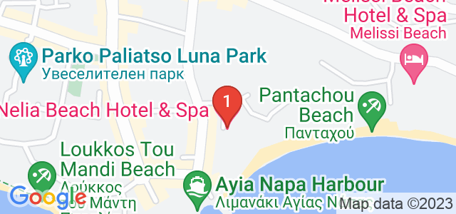 Nelia Beach Hotel Карта