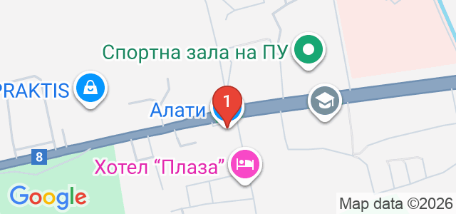 Хотел-ресторант Bar & Dinner Plaza Карта