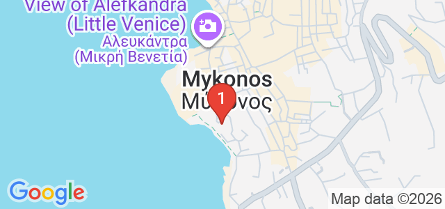 Mykonos Theoxenia by Louis Hotels Карта