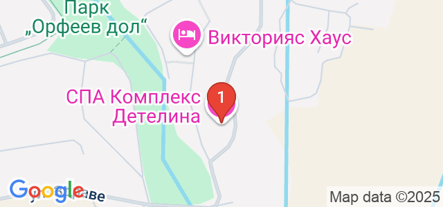 Комплекс Детелина Карта