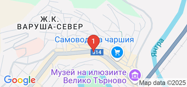 Хотел Меридиан Болярски Карта