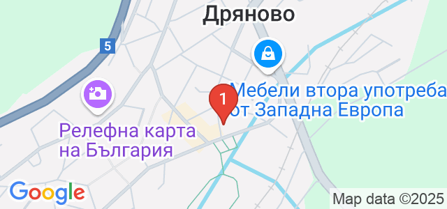Парк Хотел Дряново Карта