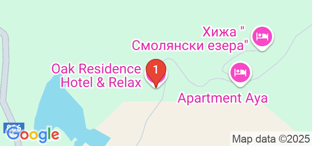 Oak Residence Hotel & Relax Карта