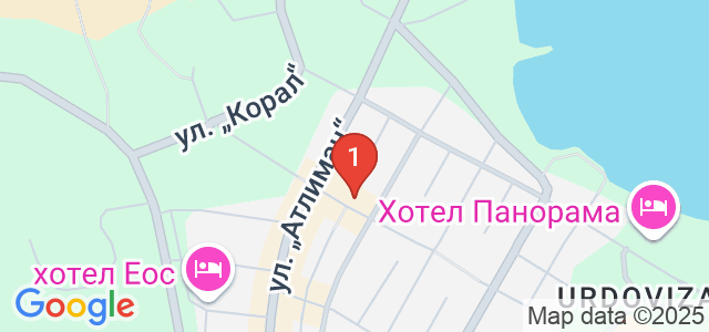 Къща за гости Оазис Карта