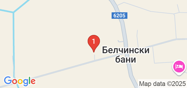 Къща за гости Белчинска гледка Карта