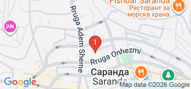 Саранда Карта