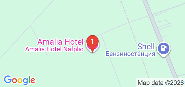 Amalia Hotel Nafplio Карта