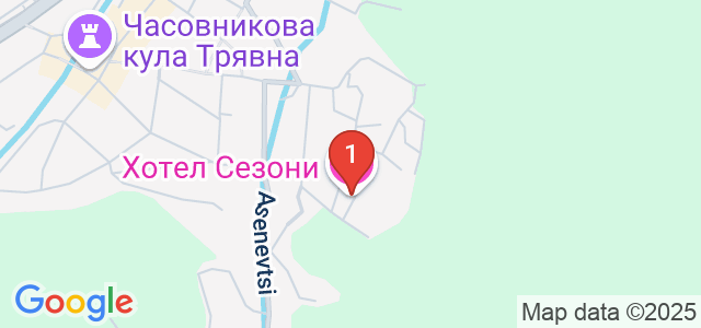 хотел Сезони 3* Карта