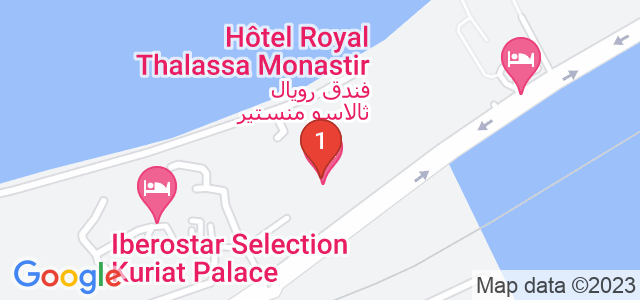 Hotel Royal Thalassa Monastir Карта