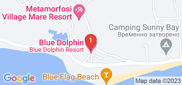 Blue Dolphin Hotel Карта