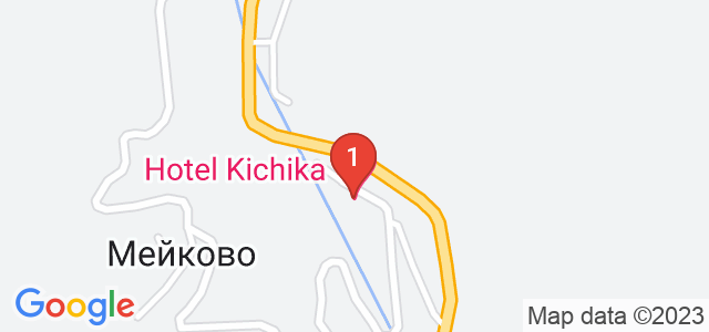 хотел Кичика - Рудозем Карта