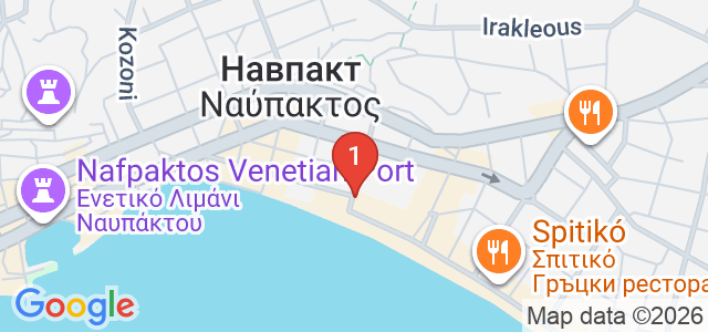 Nafpaktos Карта