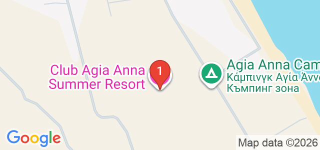 Club Agia Anna Карта
