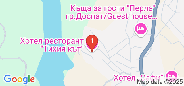 Хотел Тихия кът Карта
