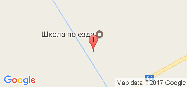 База за конна езда Карта