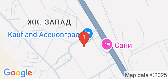 семеен хотел Двата бряста Карта