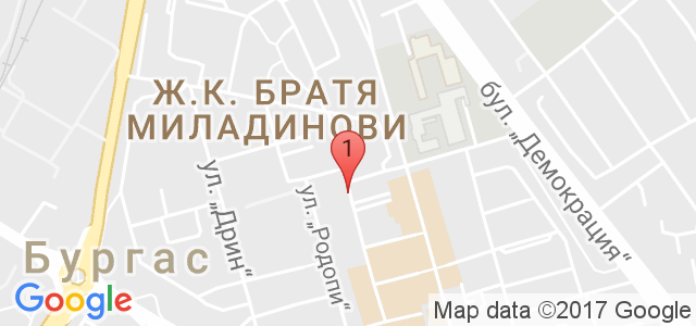 Козметичен Център Fresh Line 36 Карта