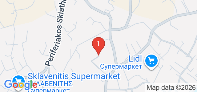 Скиатос Карта