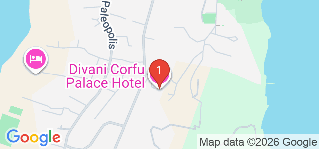 Divani Corfu Palace Карта