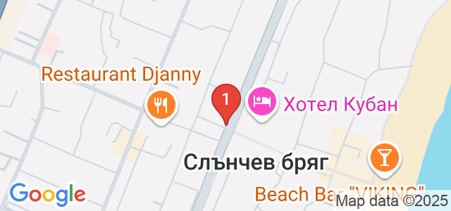 Хотел Съни Флауър Карта