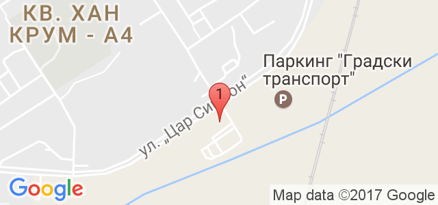 ХЕРЕС -футболно игрище, автомивка Карта