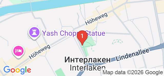 Интерлакен Карта