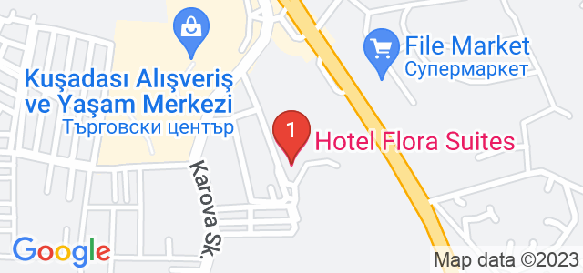 Hotel Flora Suites Карта