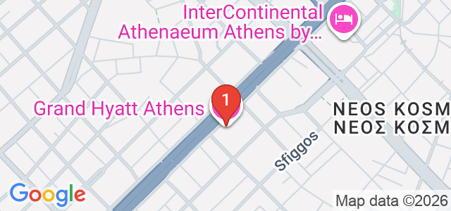 Grand Hyatt Athens  Карта