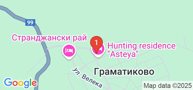 Ловна резиденция Астея Карта