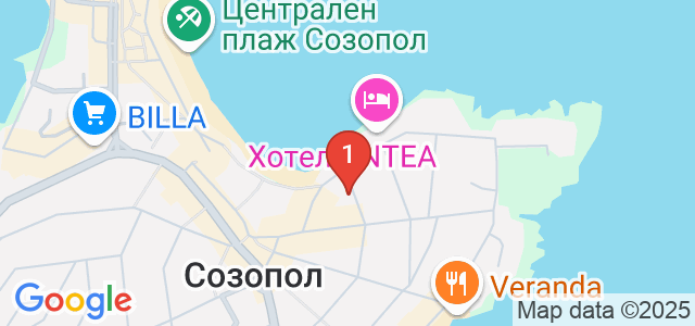 Антарес Сити Созопол Карта