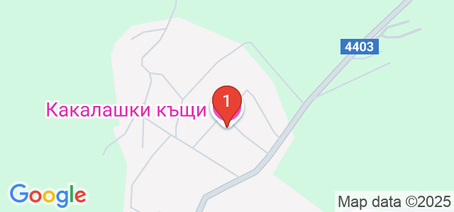 Какалашки къщи Карта