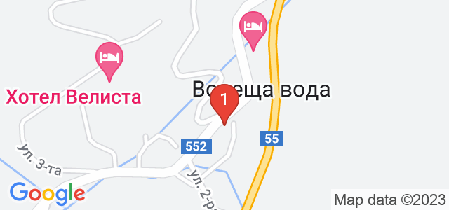 Почивна станция Велиста Карта