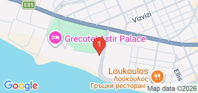 Grecotel Astir Alexandroupolis Карта