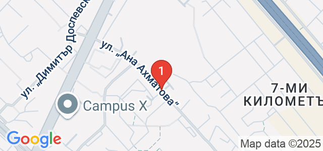 Фитнес център Temple Gym Карта